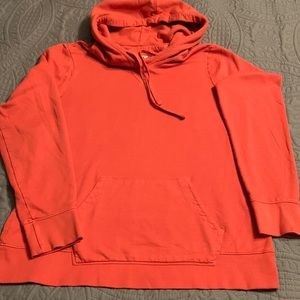 American Giant Pullover Hoodie Tangerine Large